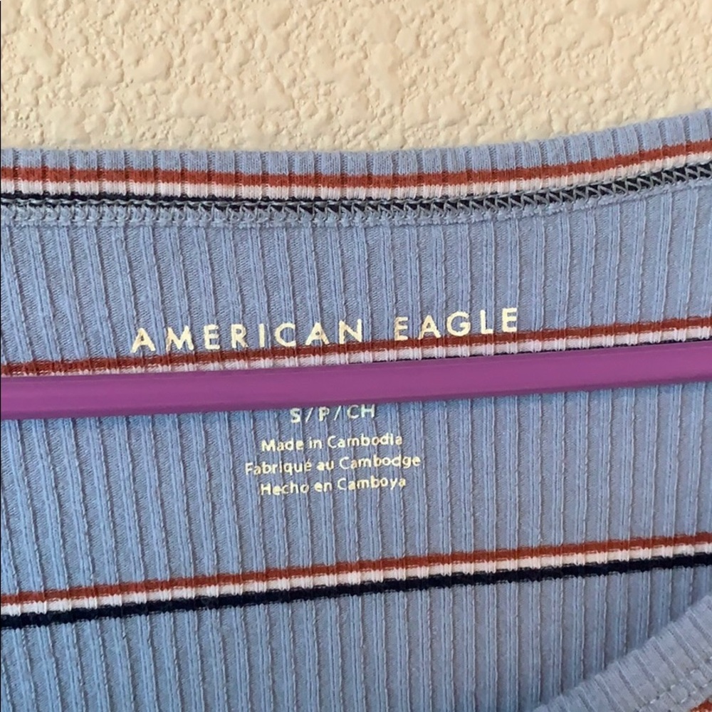 american eagle striped shirt - Picture 2 of 3